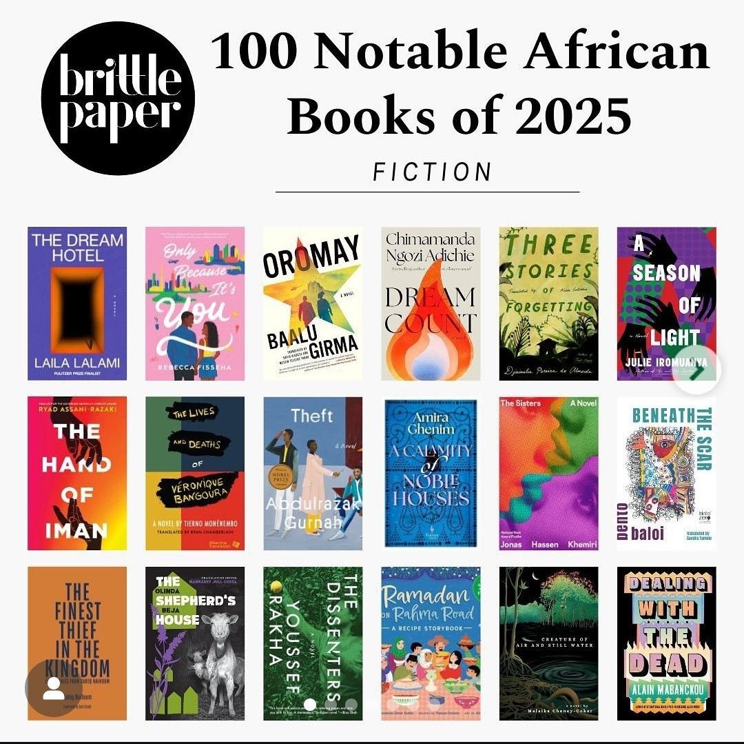 Autor de um dos 100 Livros mais notáveis de África 2025 — Brittle Paper